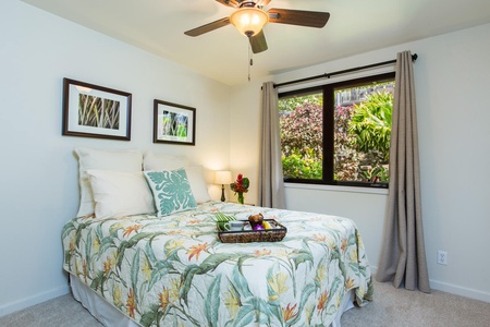 Bedroom five with beautiful garden views.