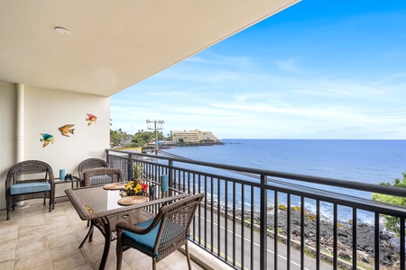 Coastline and Royal Kona views make every moment memorable.