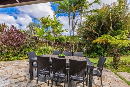 Step into your Princeville retreat where airy interiors and elegant finishes create a warm and welcoming space.