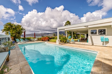 A Private Lanai is the perfect spot to relax