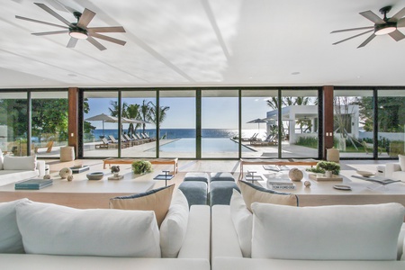 Discover the luxurious Caleton 24, a two-story luxury beachfront villa in Casa de Campo.