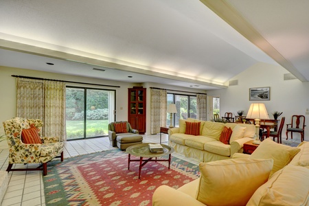 Dining Area and Living Room