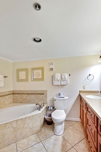 Primary Bathroom - Tub and Walk In Shower