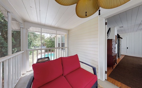 Upstairs Porch off Primary Bedroom