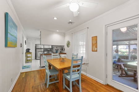 Dining Area and Kitchen