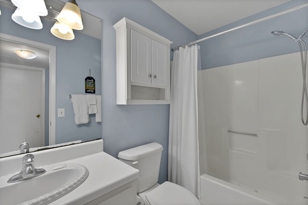 Guest Bathroom, Tub/Shower Combo