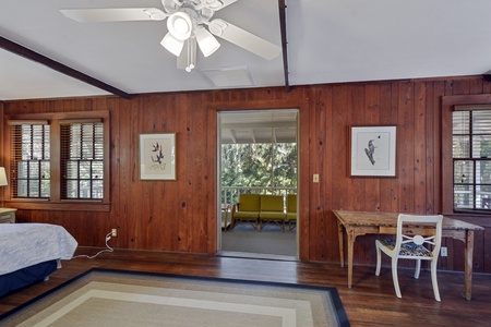 Upstairs Bedroom, Screened Porch