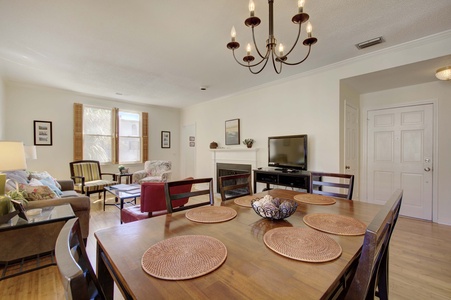 Living Room and Dining Area