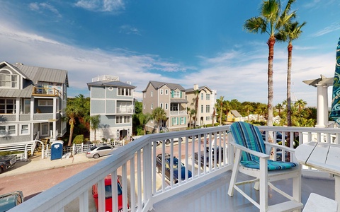 Upstairs Balcony