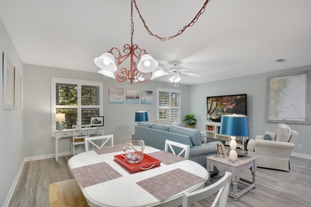 Dining Area and Living Room