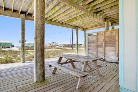 Shaded area for outdoor picnics