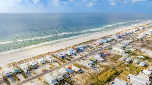 Located in the popular West Beach area of Gulf Shores