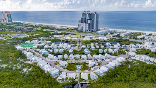 Near the fun activities and restaurants of Beautiful Orange Beach