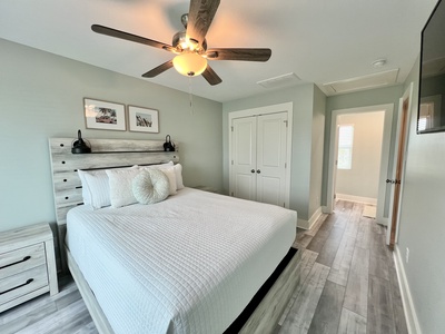 Bedroom 2 has a private bathroom