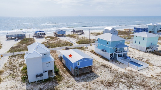 Steps to the beach in Ft Morgan