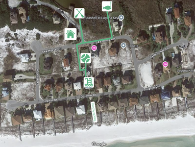 Laguna Key Amenities Map