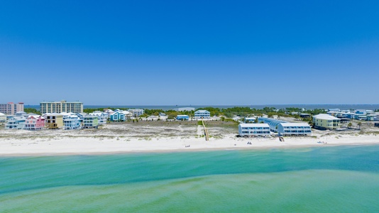 Located on the pet-friendly beaches on the Ft Morgan peninsula