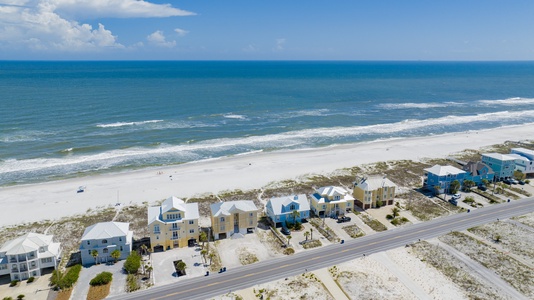 Birdseye view of beautiful West Beach Blvd