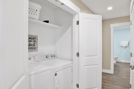 2nd floor laundry room