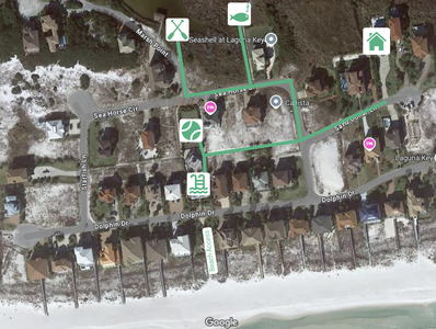 Laguna Key Amenities Map