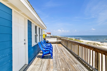 A beachfront, pet-friendly cottage
