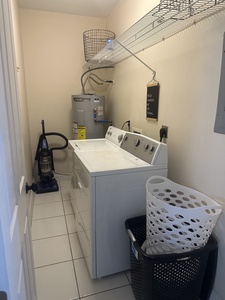 Laundry room located on 2nd floor