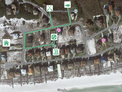 Laguna Key Amenities Map