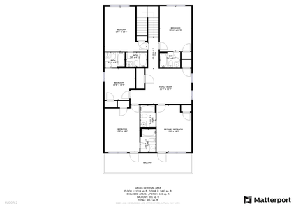 floor plan- 2nd floor