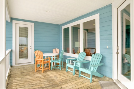 Covered front porch