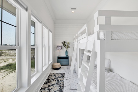 1st floor Bedroom 3- N Bunk Room with 2 sets of twin bunks that sleep 4