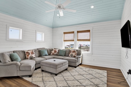 A second living room, giving your family ample space