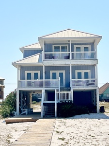 Sandy Beach is a 4 bedroom, 3 bath waterfront home