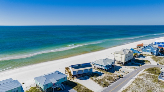 Enjoy the blue waters of the Gulf of Mexico