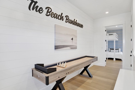 Shuffle Board Table
