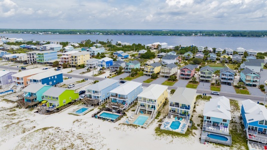 The Blue Parrot #3 is directly on the beach and Little Lagoon is directly across the street
