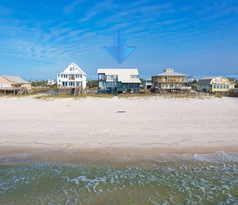 Avocet is a direct beachfront home
