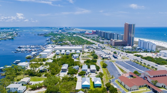 Gulf and beach access across the street