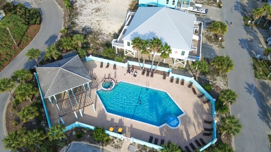 Guests have access to the community pool