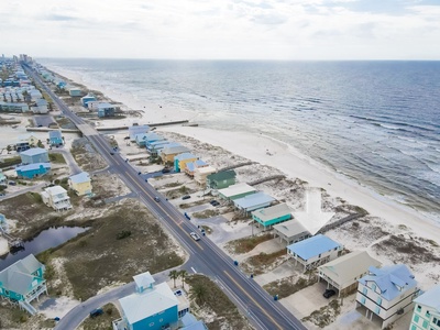 Birdseye view of West Beach Blvd