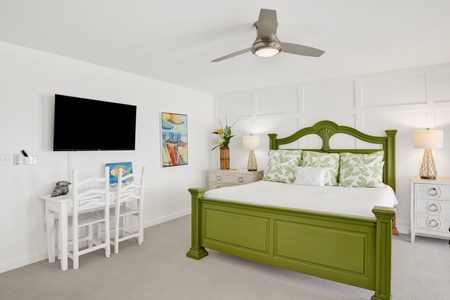 Master Bedroom has a private bathroom and private balcony access