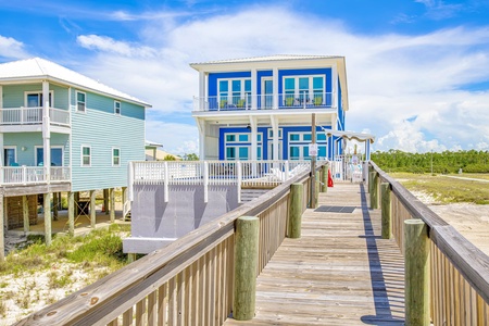 Private boardwalk