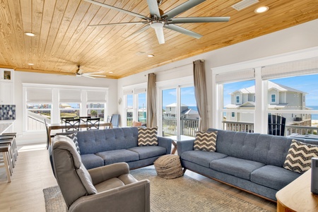 Free Bird offers 4 bedrooms, 3 full bathrooms with 2 half baths