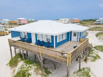 Featuring a spacious deck overlooking the water