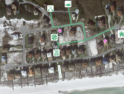 Laguna Key Amenities Map