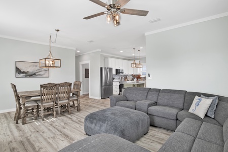 A pet-friendly home with 4 bedrooms and 3 bathrooms