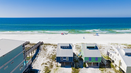 Beyond Blue is a direct beachfront home in Gulf Shores