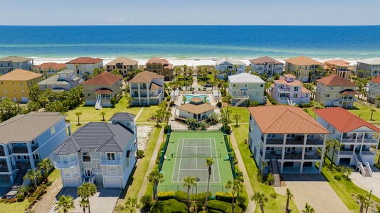 Tennis courts