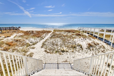 Direct beachfront home located in the heart of Gulf Shores