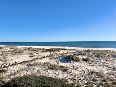 Beautiful Gulf views from Master balcony