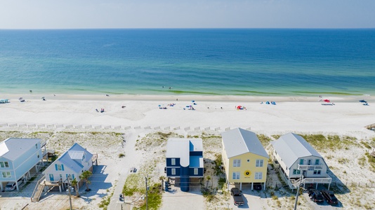 Blue water and white sand awaits